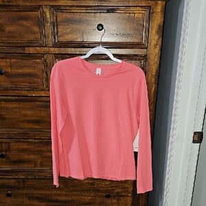 Lululemon Love Organic Cotton Crewneck Long Sleeve. Hip Length! Sz Medium SAKP